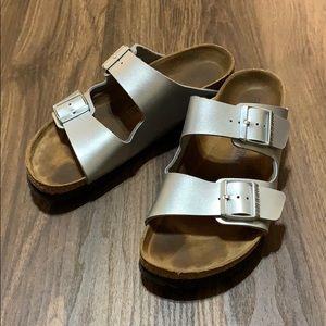 Birkenstock Arizona - Silver - Women’s Size 10